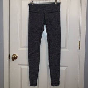 lululemon grey wunder under leggings